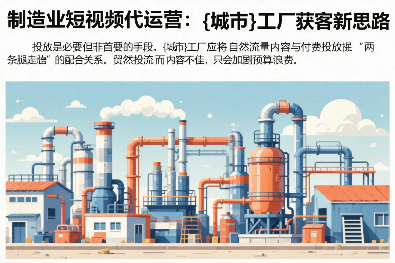 制造业短视频代运营:中山工厂获客新思路