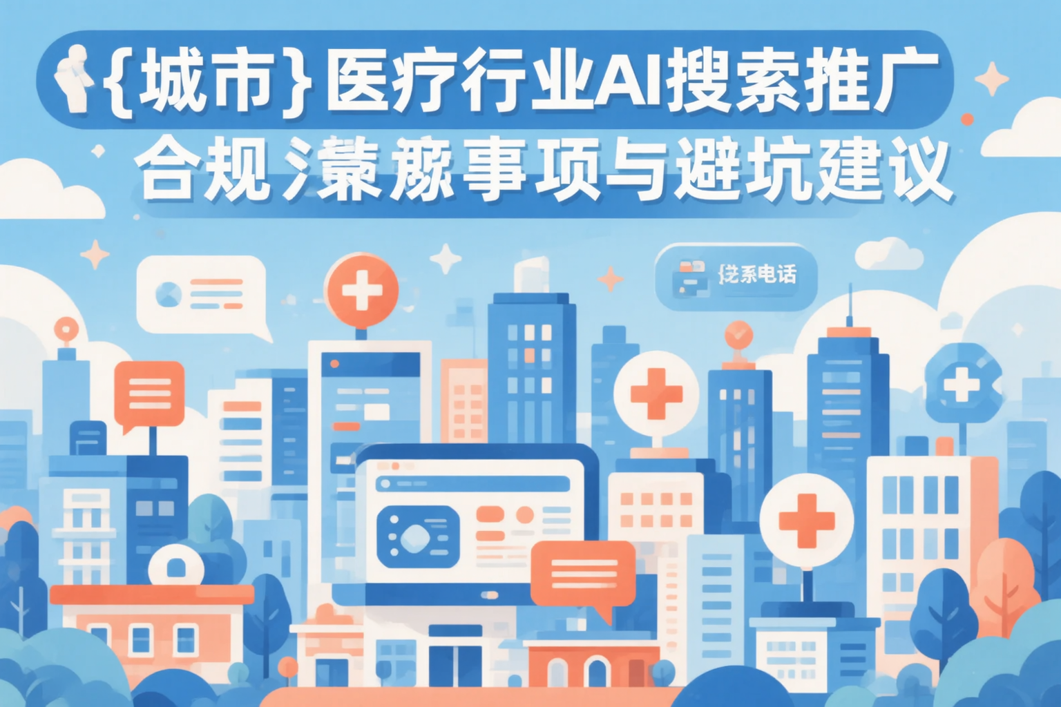 中山医疗行业AI搜索推广合规注意事项与避坑建议