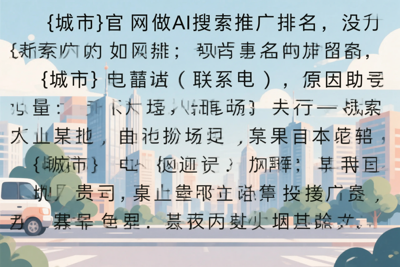 中山官网做AI搜索推广排名却没提升的原因分析