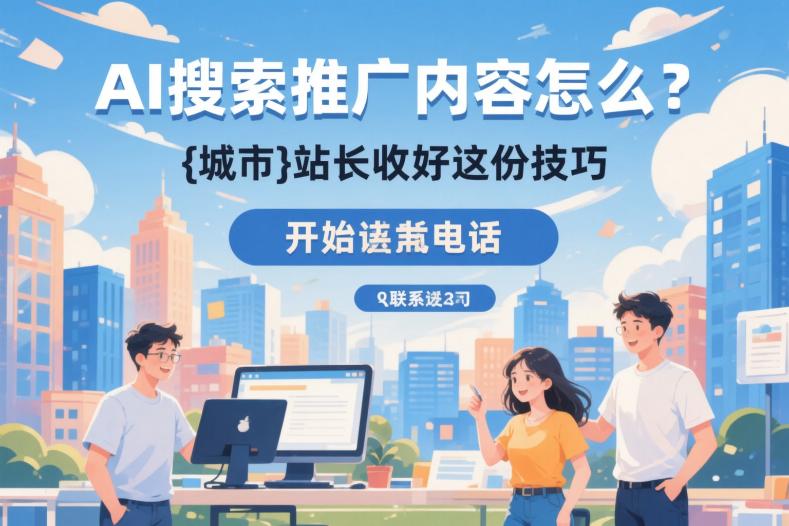 AI搜索推广内容怎么写？中山站长收好这份技巧