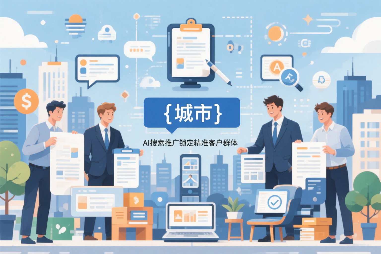 中山公司如何用AI搜索推广锁定精准客户群体