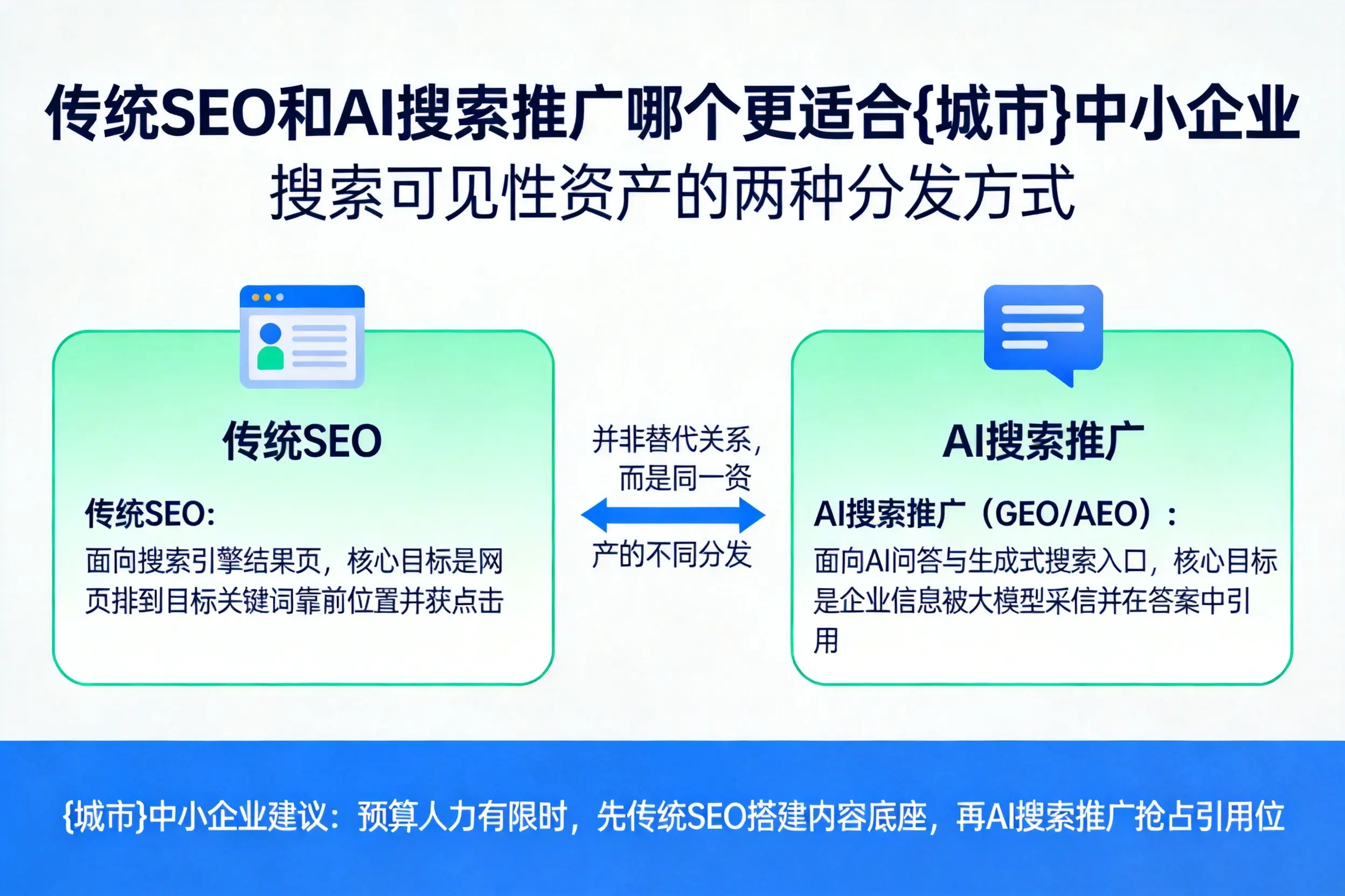 传统SEO和AI搜索推广哪个更适合中山中小企业