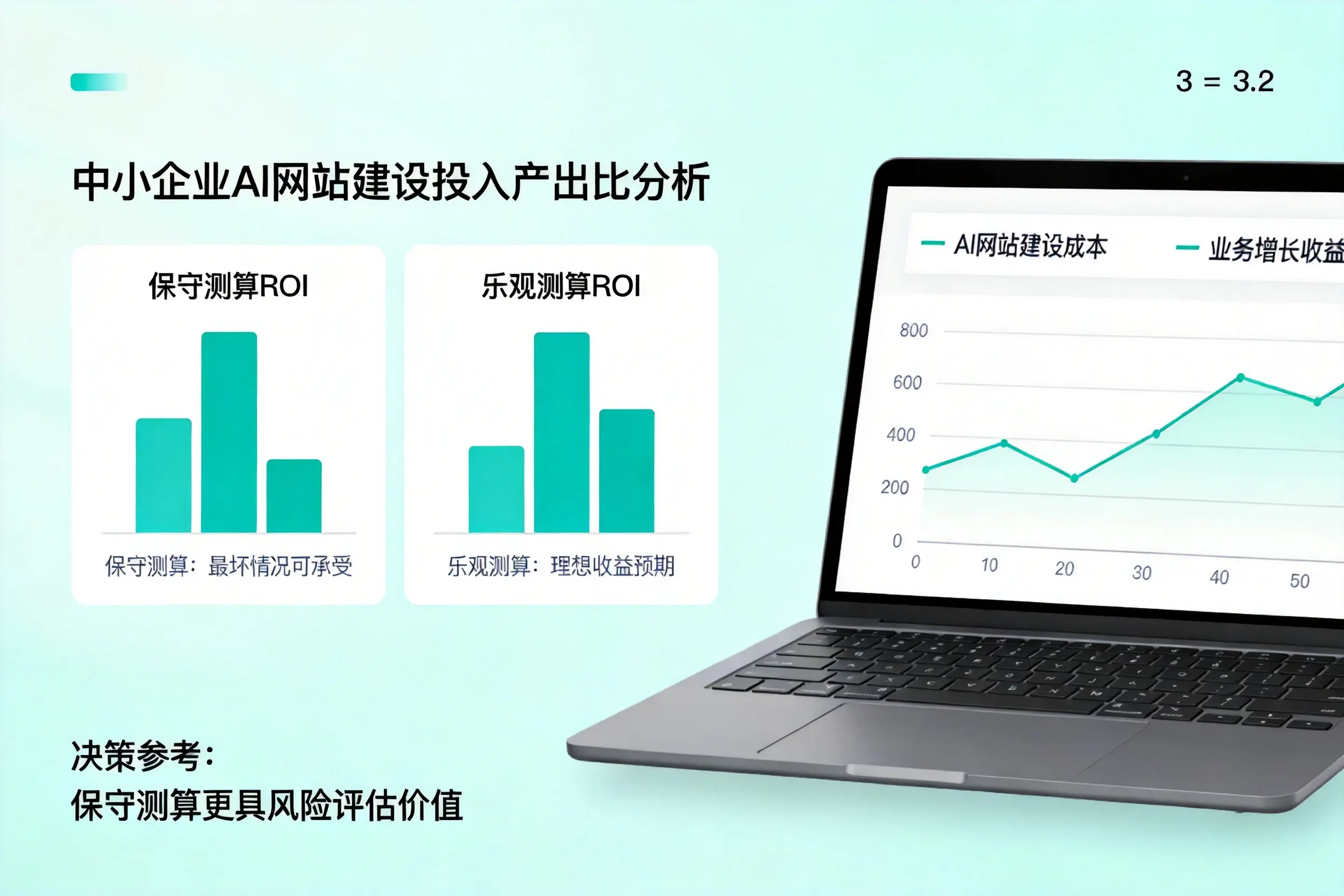 中山中小企业AI网站建设投入产出比怎么算?先看这份分析