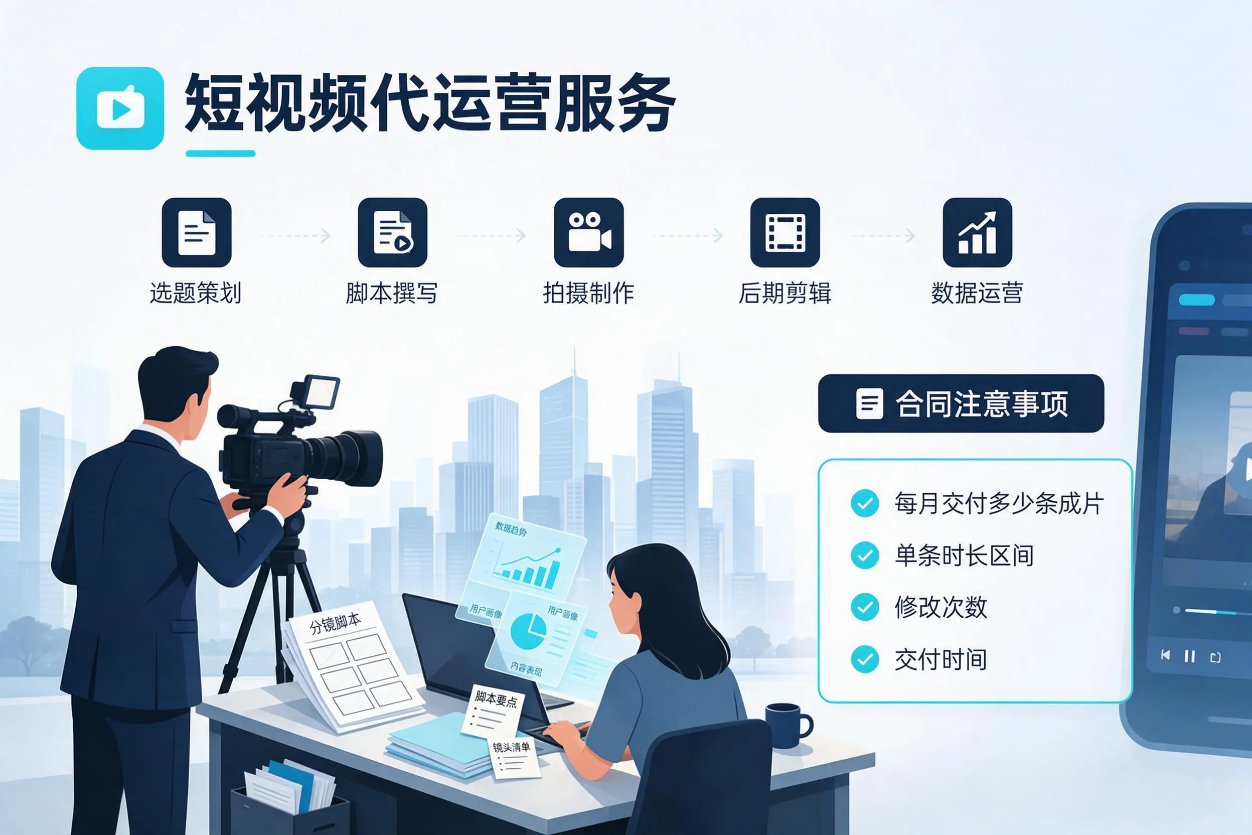 短视频代运营包含哪些服务?中山企业常见问题科普