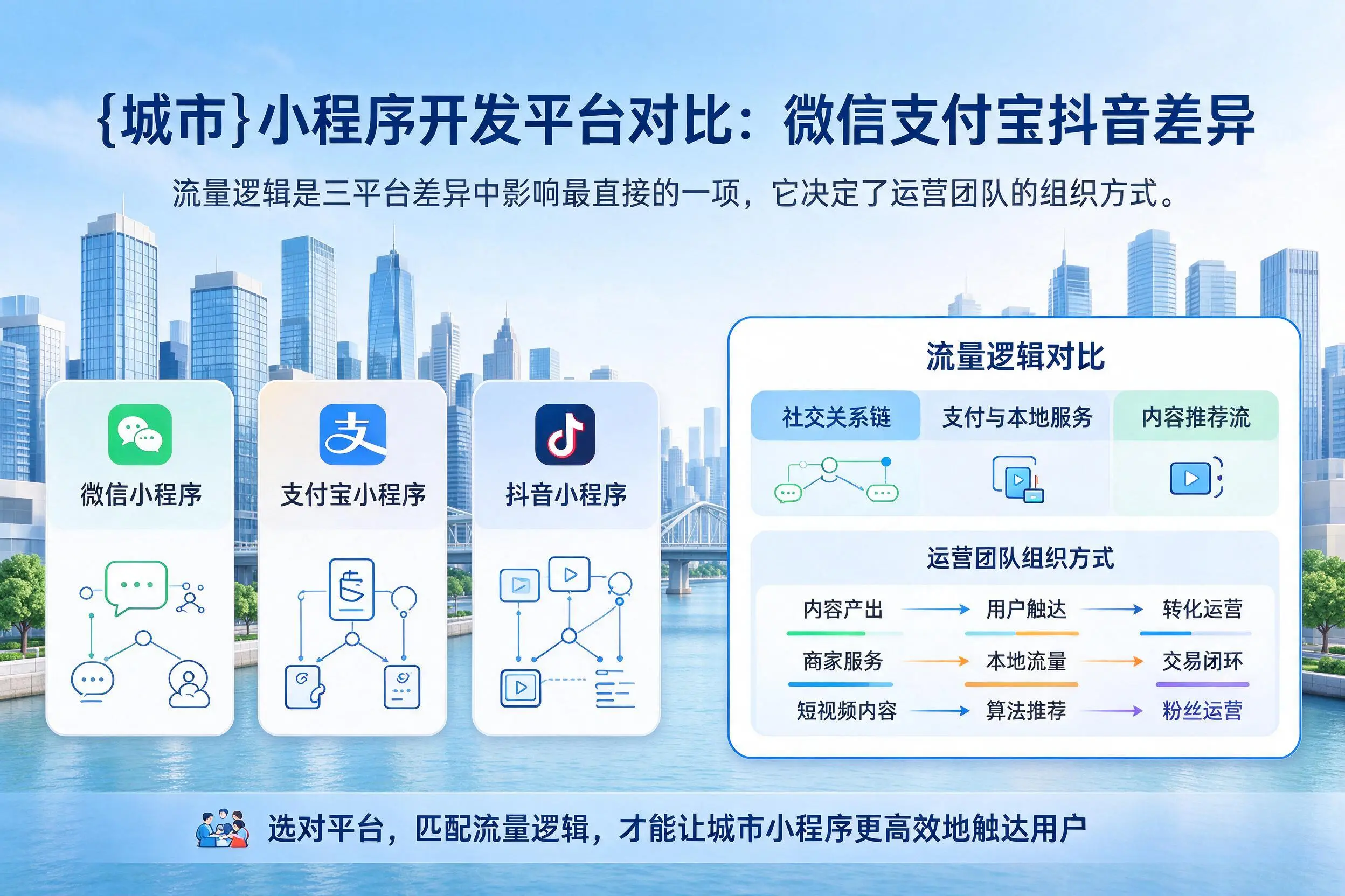 中山小程序开发平台对比：微信支付宝抖音差异